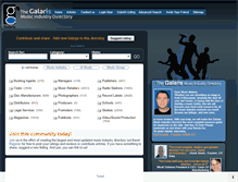 Tablet Screenshot of galaris.com